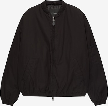 Pull&Bear Välikausitakki värissä musta: etupuoli