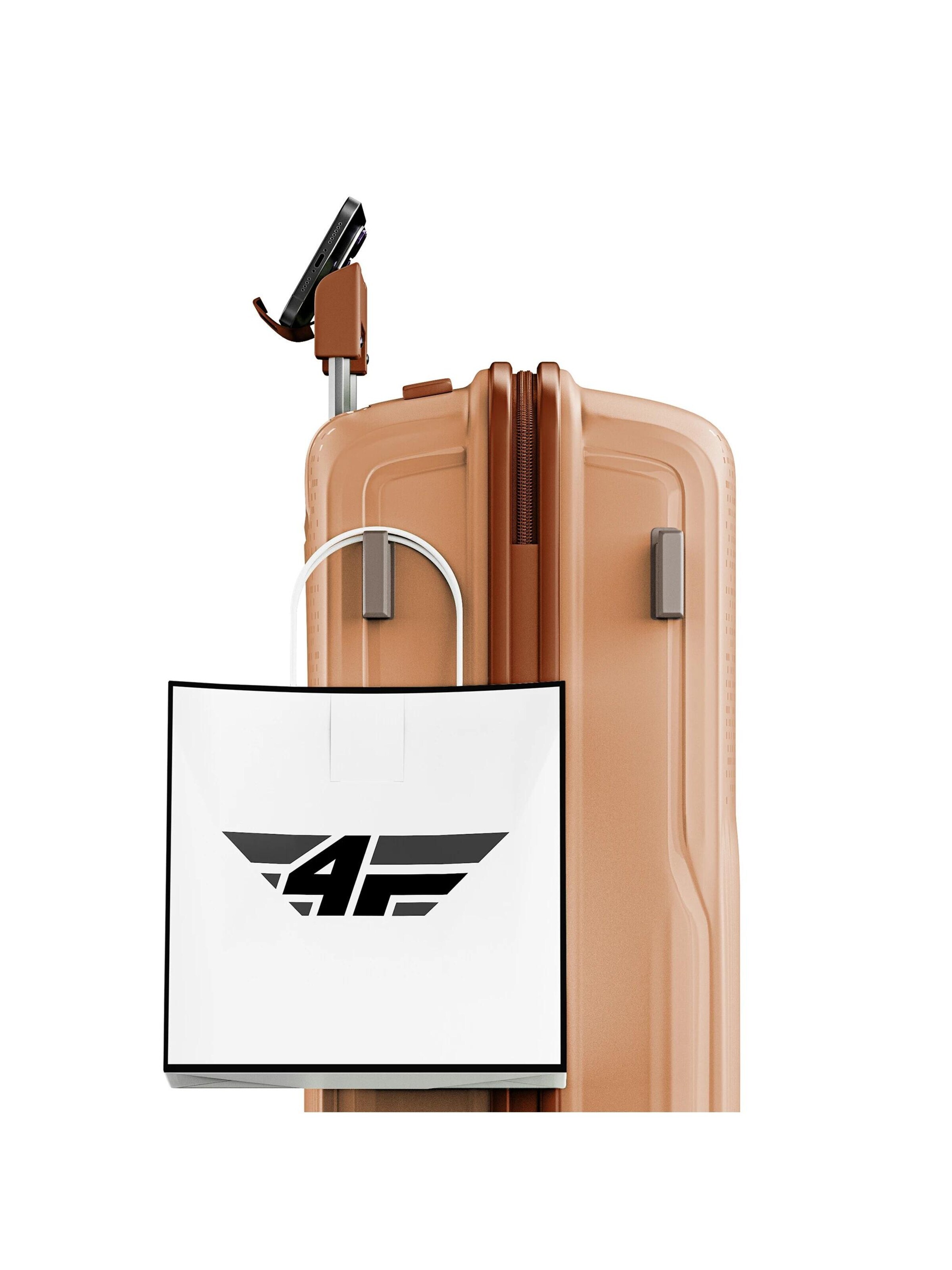 4FLY Suitcase Set 'Pixel' in Yellow