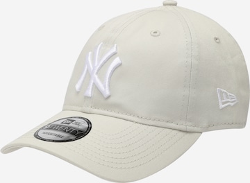 NEW ERA Cap '9 Twenty New York Yankees' in Beige: front