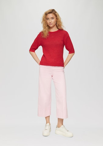 s.Oliver Strickpullover in Rot