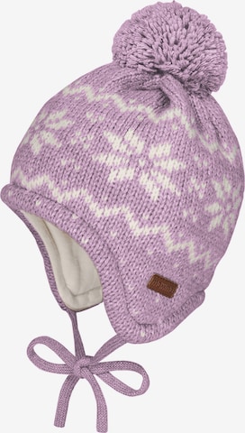 MAXIMO Beanie in Purple: front