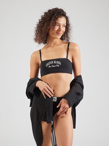 Calvin Klein Underwear Бандо Бюстгальтер в Черный