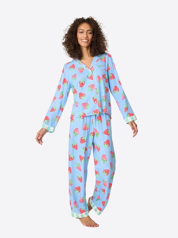 Pyjama ' Farmers Market ' PJ Salvage en bleu