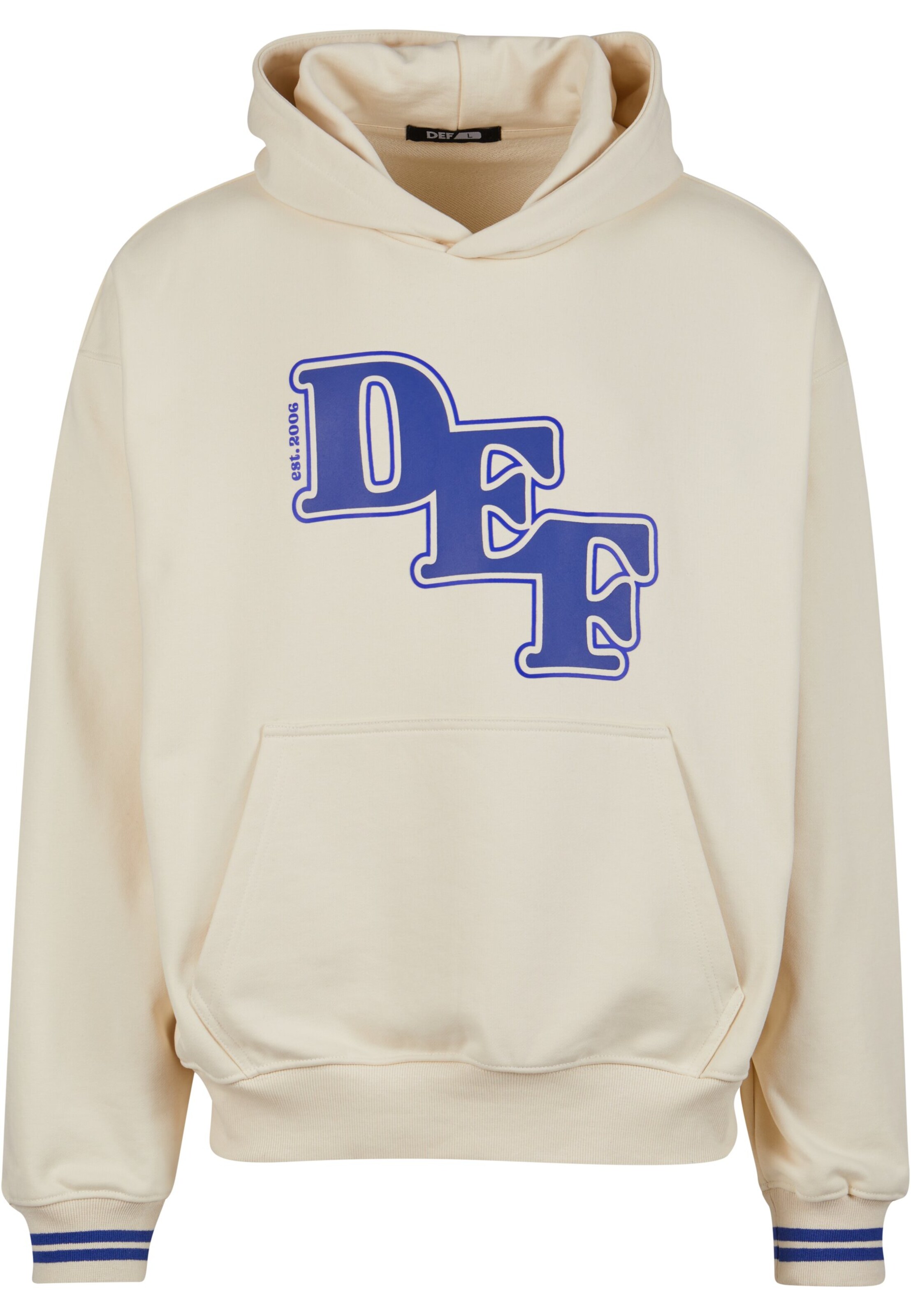 DEF Sweatshirt in Beige: voorkant