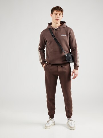 Sweat de sport 'Mickey' GUESS en marron