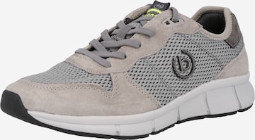bugatti Athletic lace-up shoe 'Cutter' in Grey: front