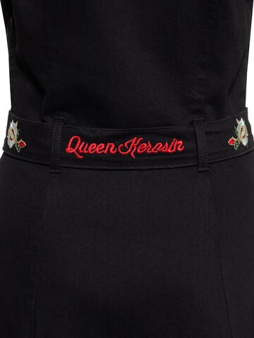 Queen Kerosin Kleid‌ in Schwarz