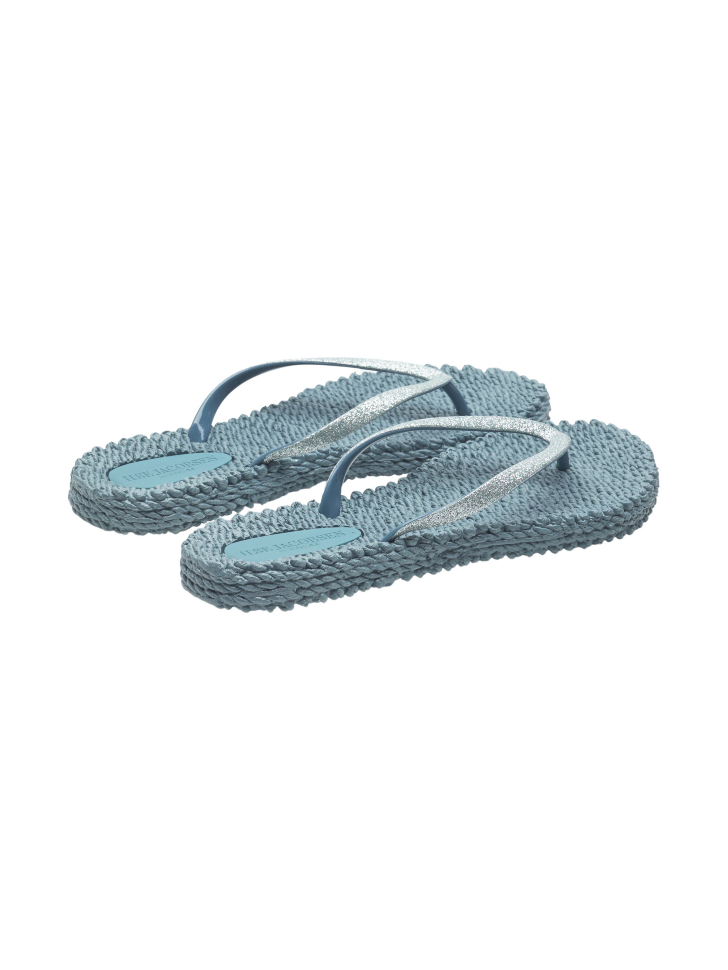 ILSE JACOBSEN Teenslipper 'Cheerful 01' in Blauw