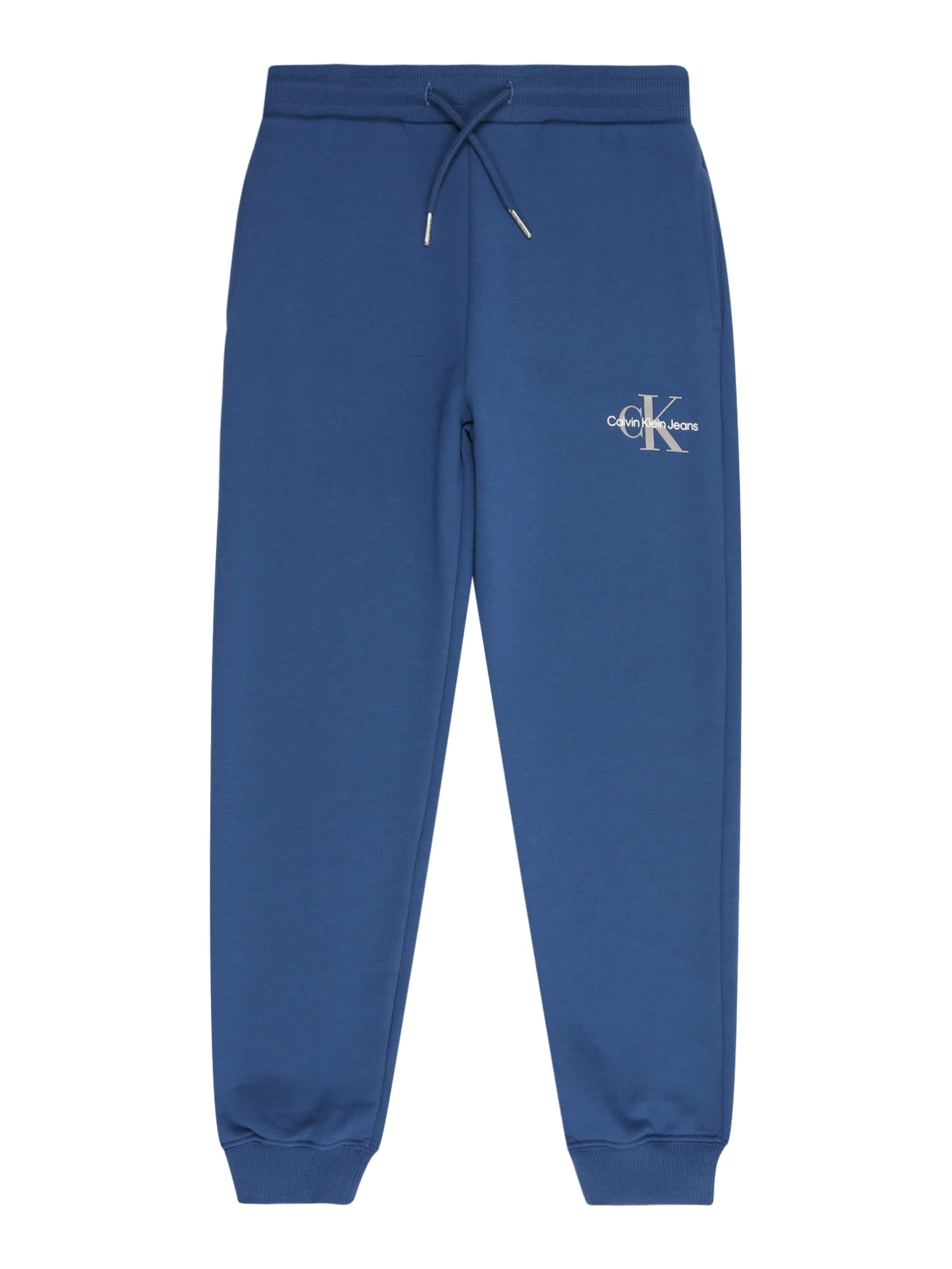 Calvin Klein Jeans - Tapered Pantalón en azul: frente