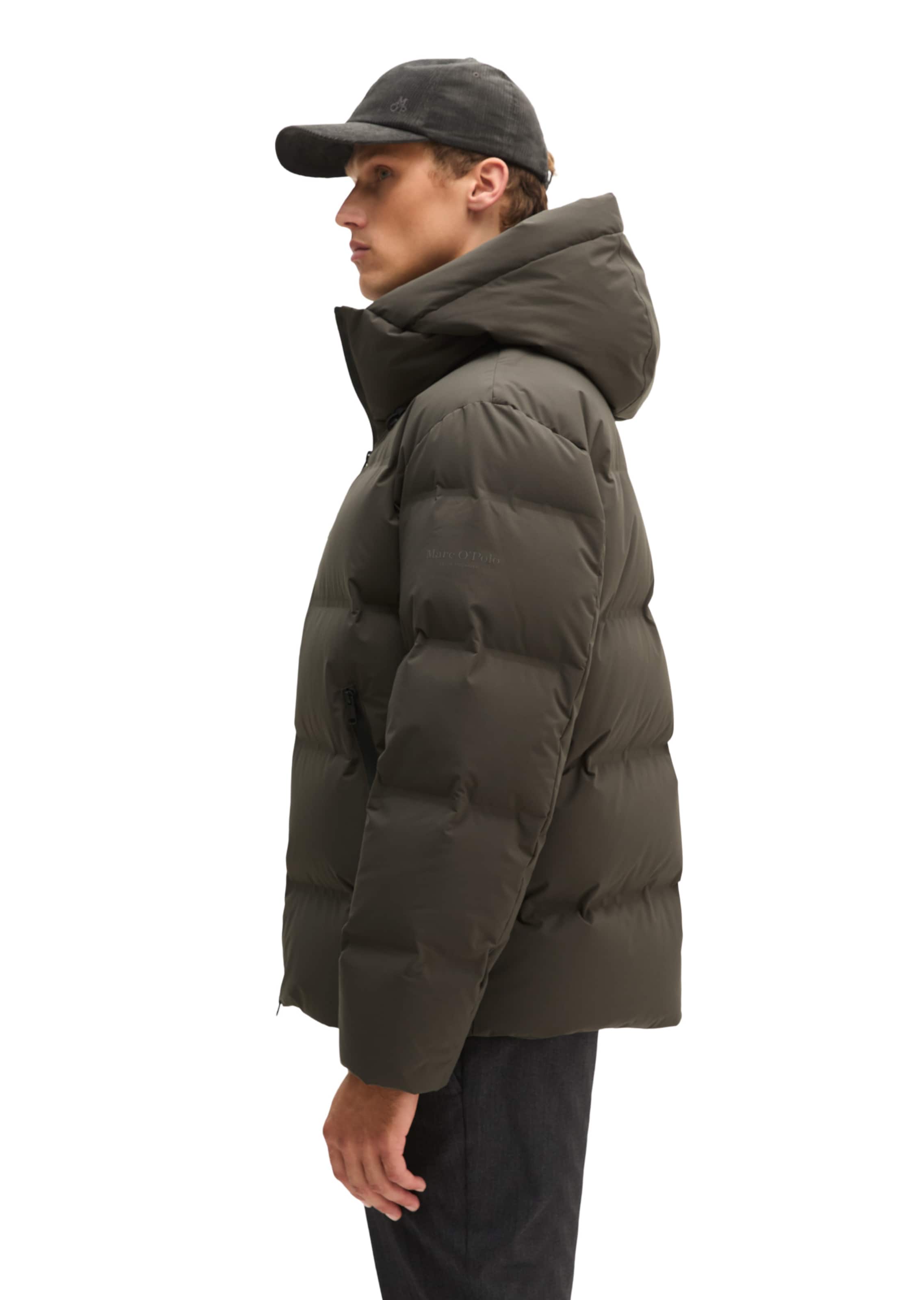 Marc O'Polo Jacke 'Marc O'Polo x Function' in Braun: Seite
