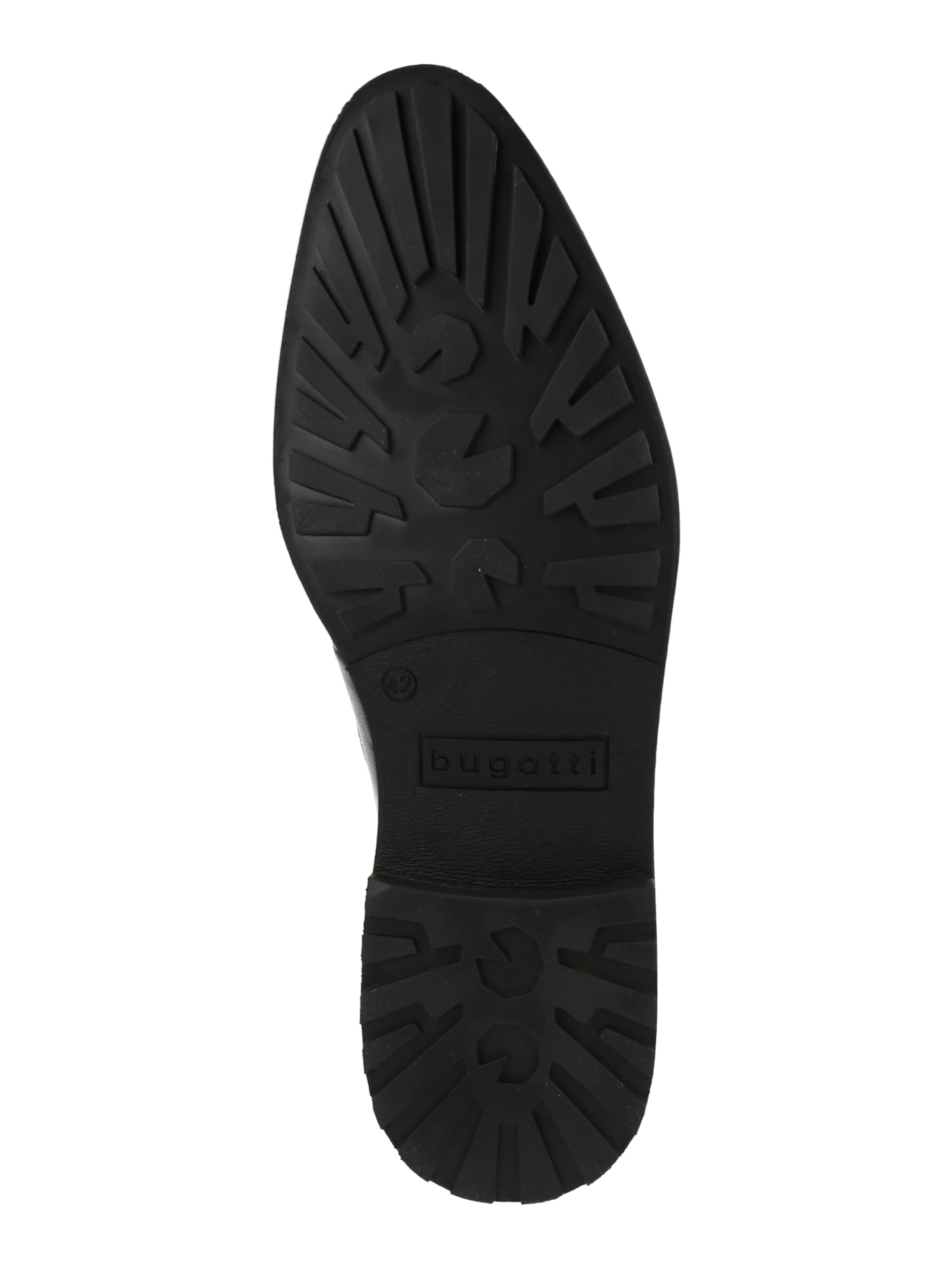 Chaussure à lacets bugatti en noir