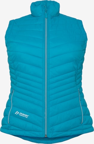 Maier Sports Sports Vest in Blue: front