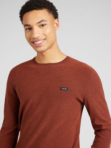 Calvin Klein Pullover in Braun