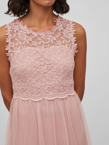 VILA Společenské šaty – pink