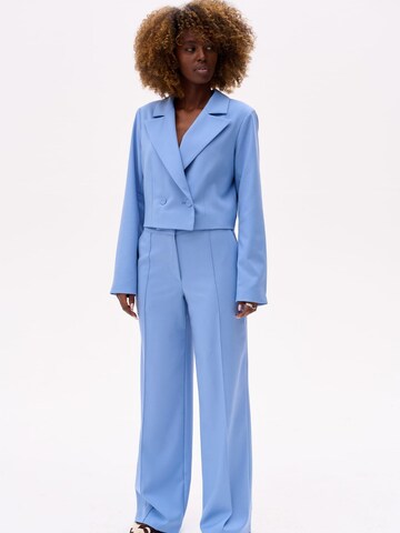 Blue Shadow Regular Pants in Blue