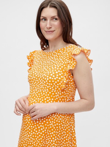 MAMALICIOUS Kleid in Orange