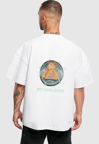 2Y Studios T-Shirt 'Don't Trust' in Weiß: Vorderseite