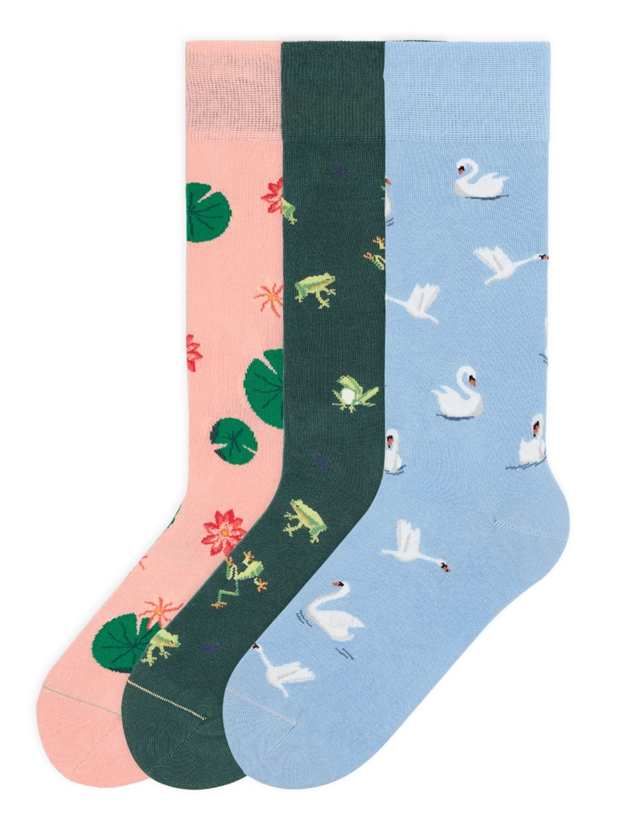Von Jungfeld Socks 'Signature Icons Set' in Mixed colors: front