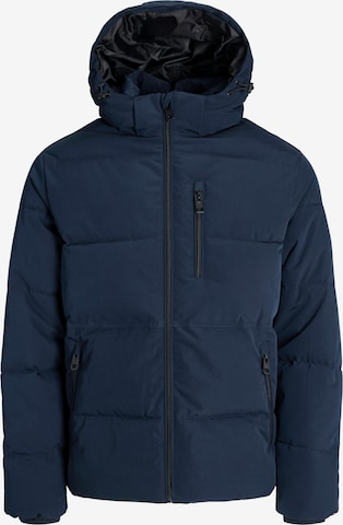mėlyna JACK & JONES Žieminė striukė 'EOWEN': priekis