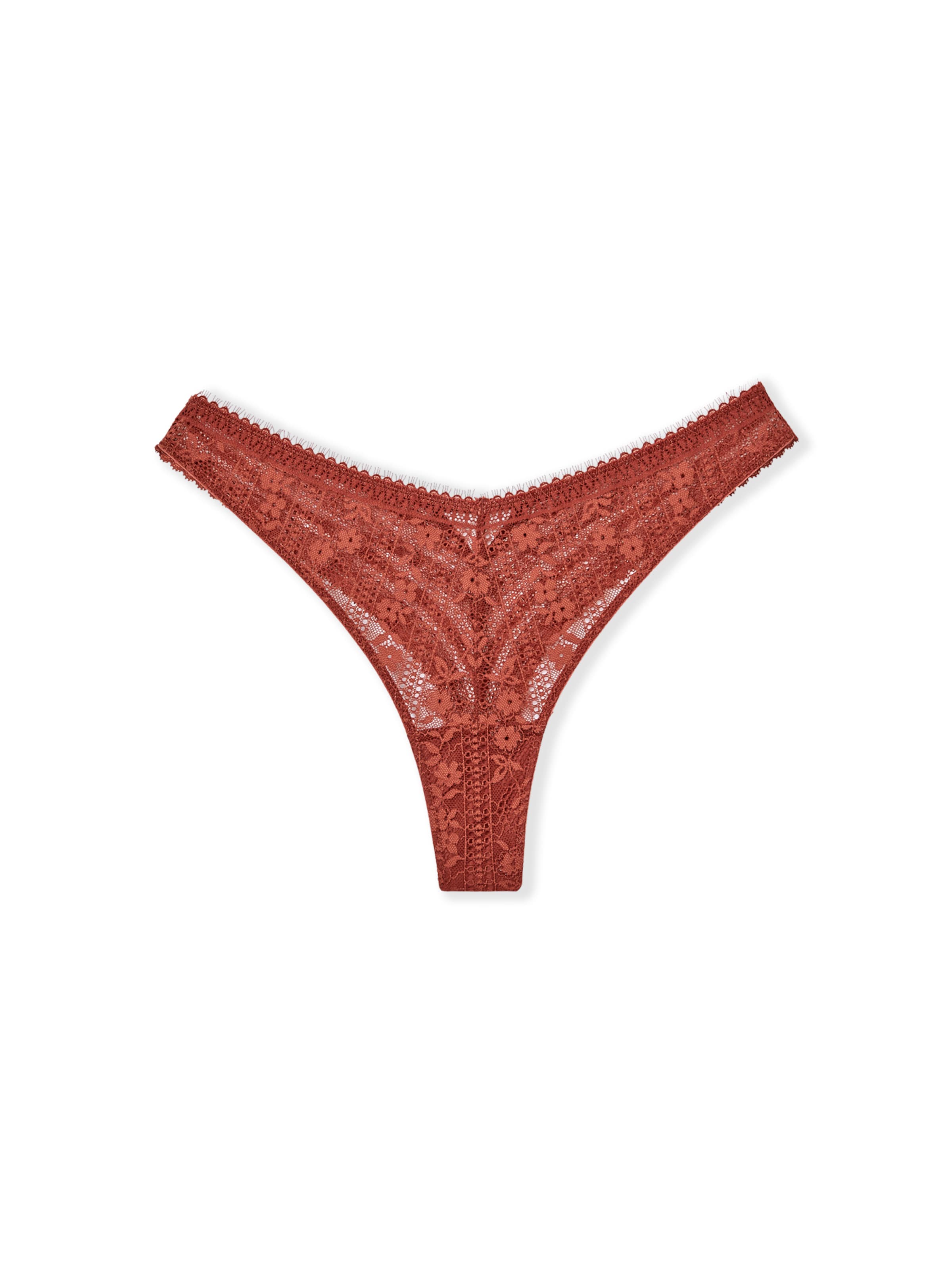 ETAM String in Braun: Vorderseite