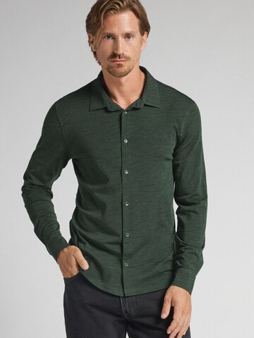 IUMAN Intimissimi Uomo Regular Fit Hemd in Grün