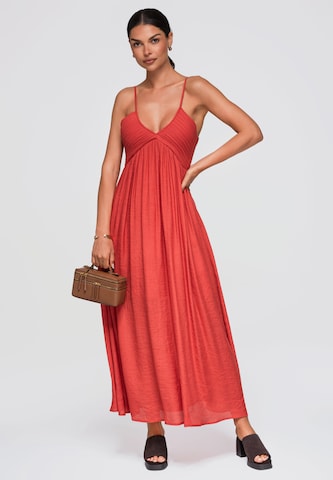 Robe Ombre en rouge