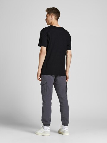 JACK & JONES Tričko – černá