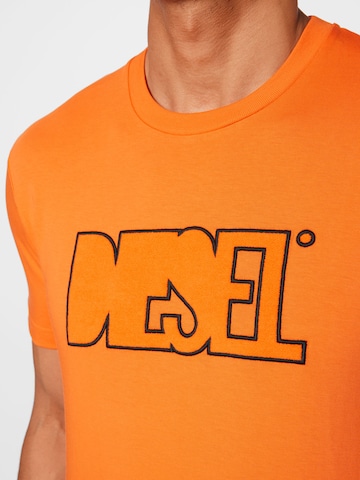 T-Shirt 'DIEGOS' DIESEL en orange