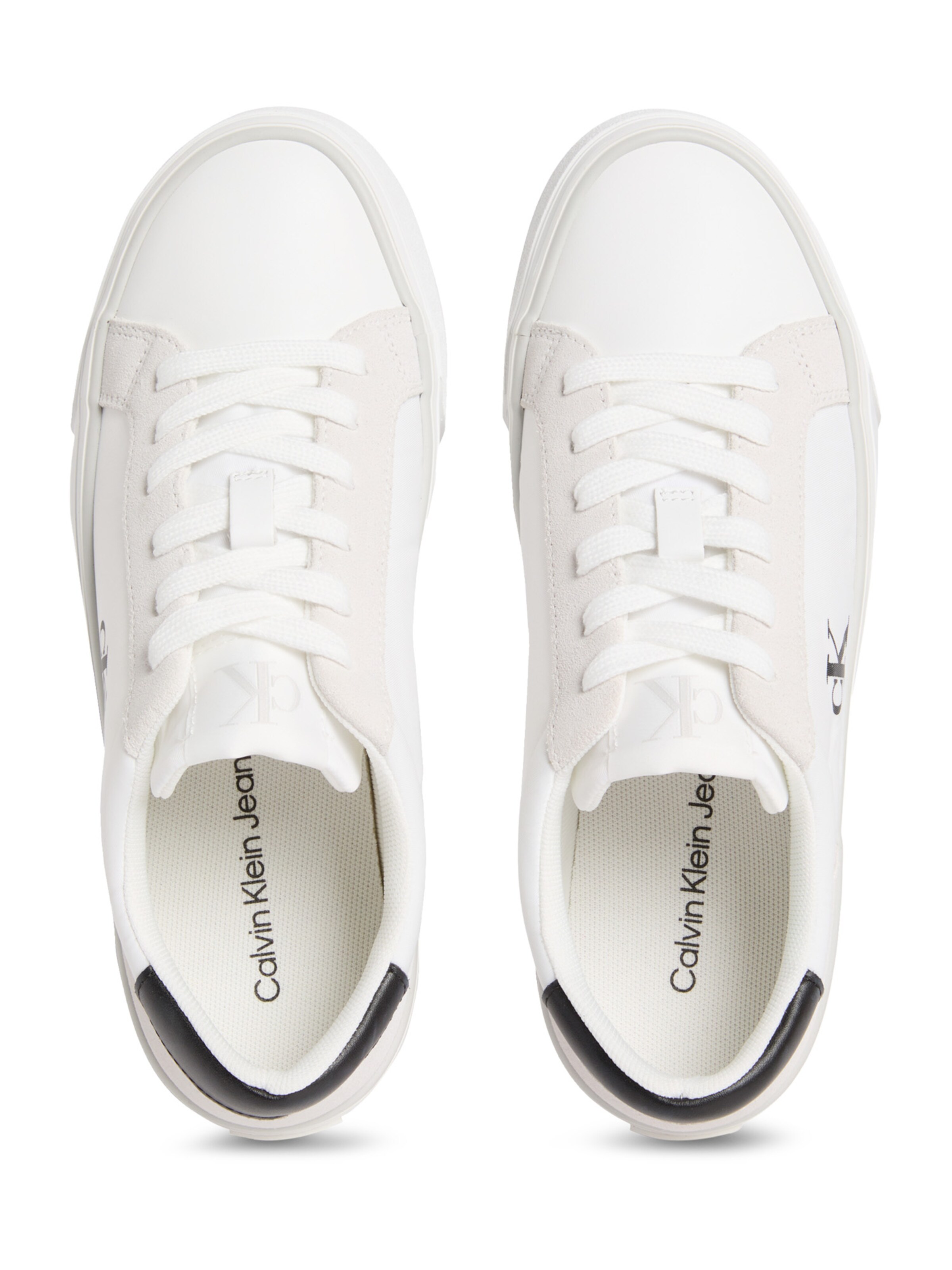 Baskets basses Calvin Klein en blanc