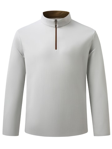 ALLTHEMEN Shirt 'Fluss' in Grey: front