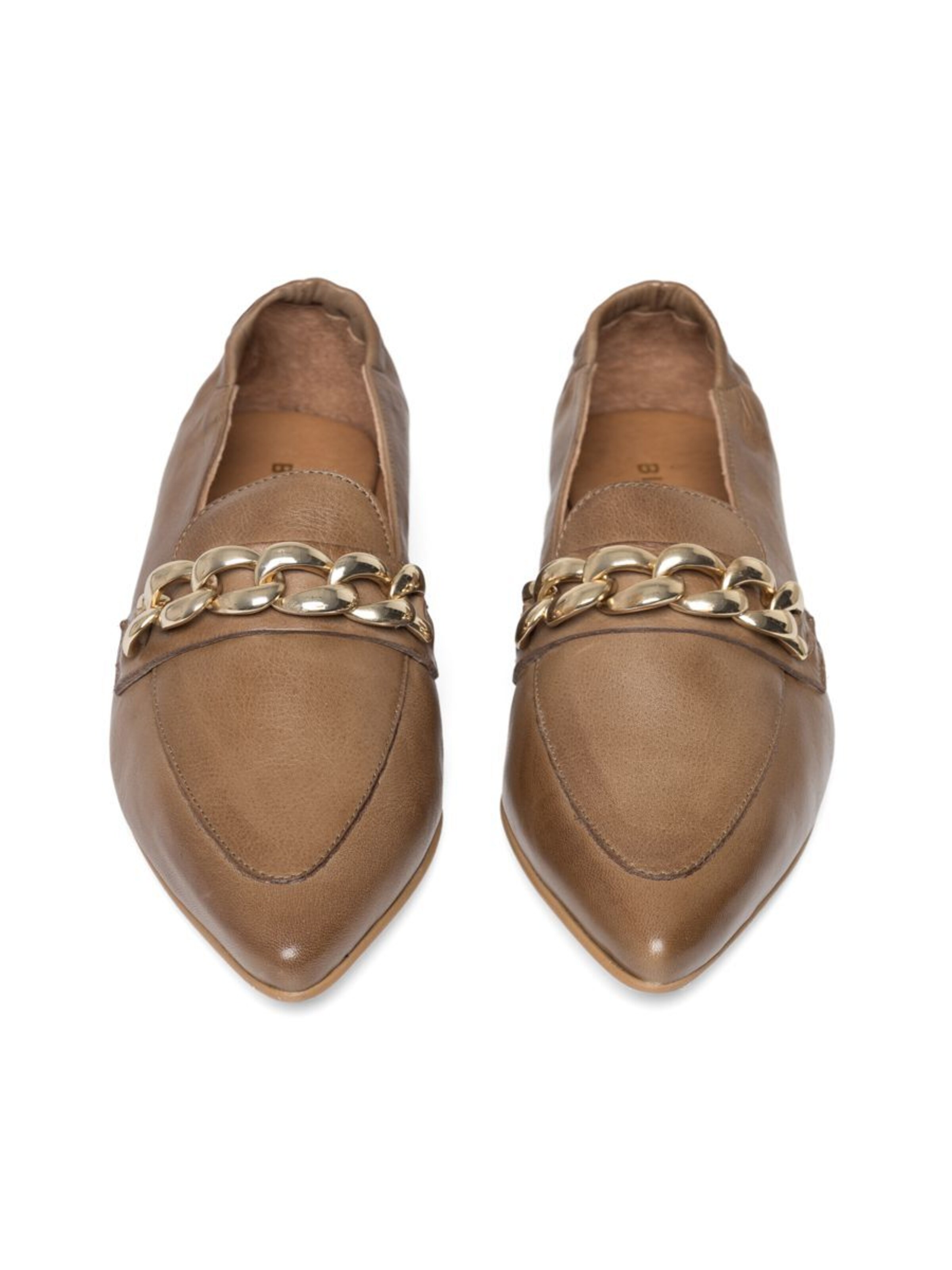 Bianco Classic Flats 'TRACEY' in Beige