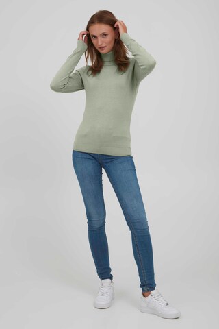 b.young Rollkragenpullover 'BYPIMBA ROLLNECK 4' in Grün