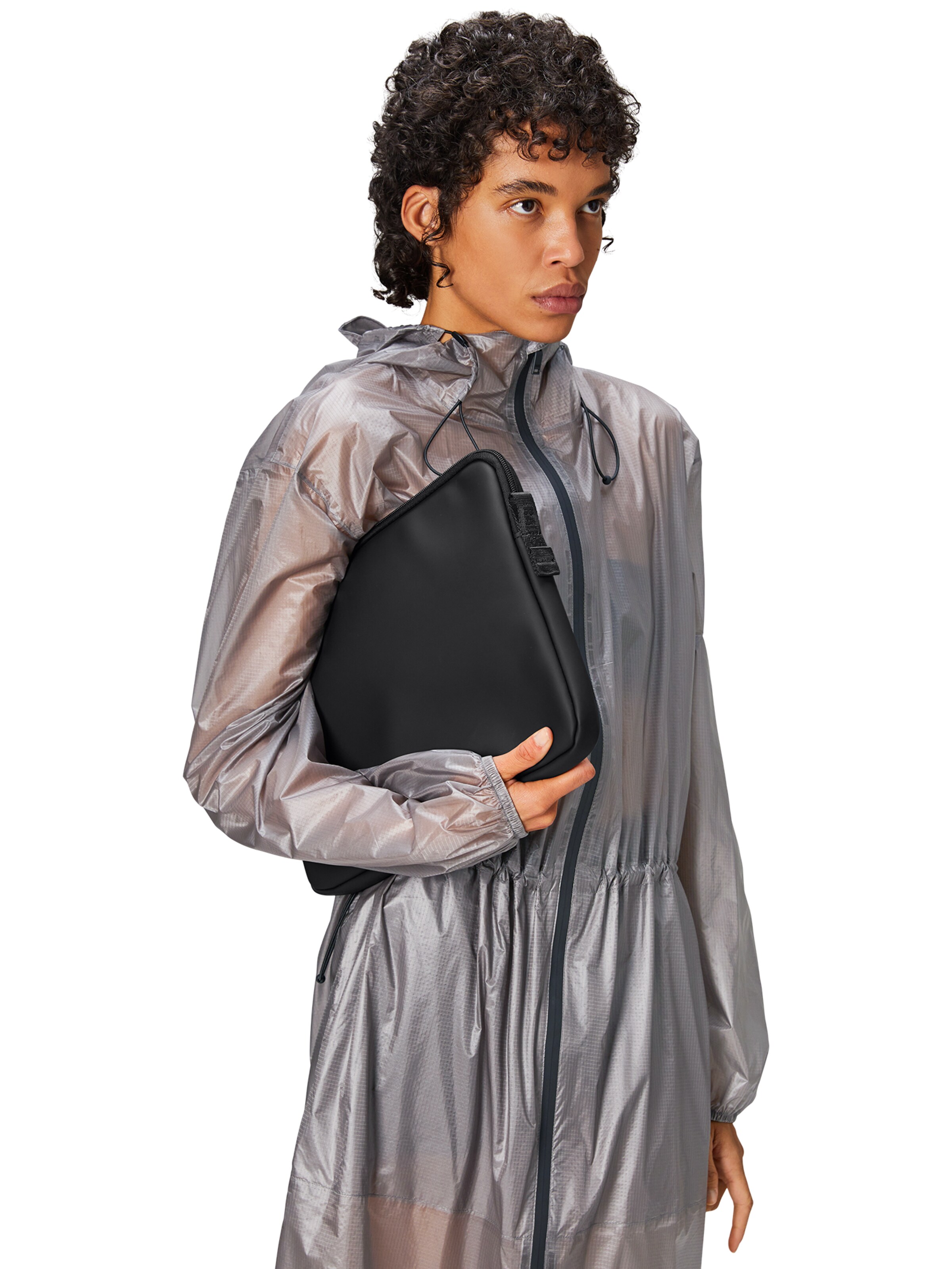 RAINS Laptoptáskák 'Trail 15"/16"' - fekete