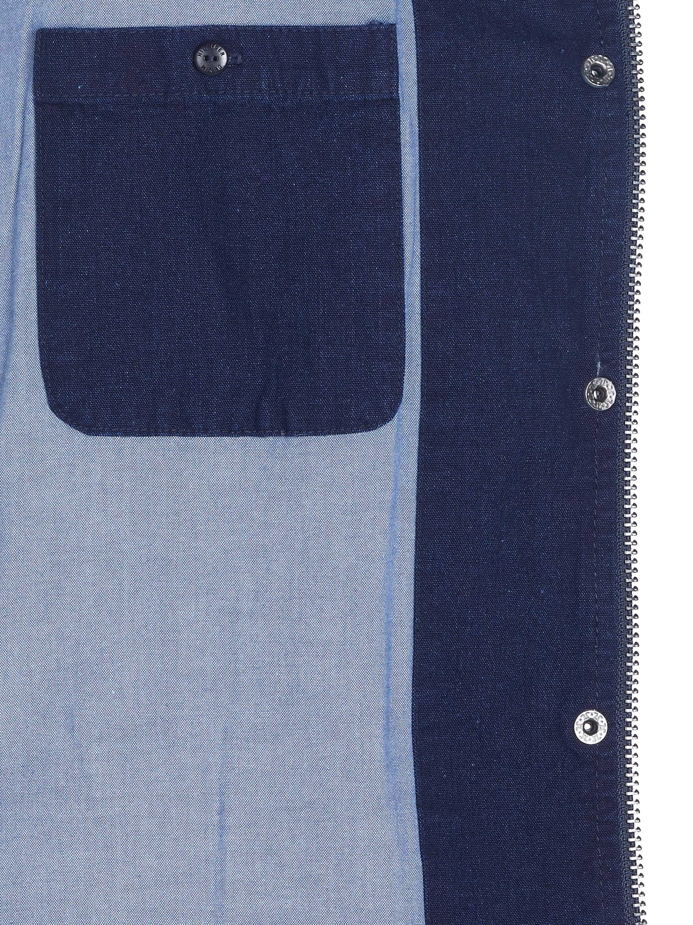 TOMMY HILFIGER Übergangsjacke 'Tommy Hilfiger Denim Jacke'‌‌ in Blau