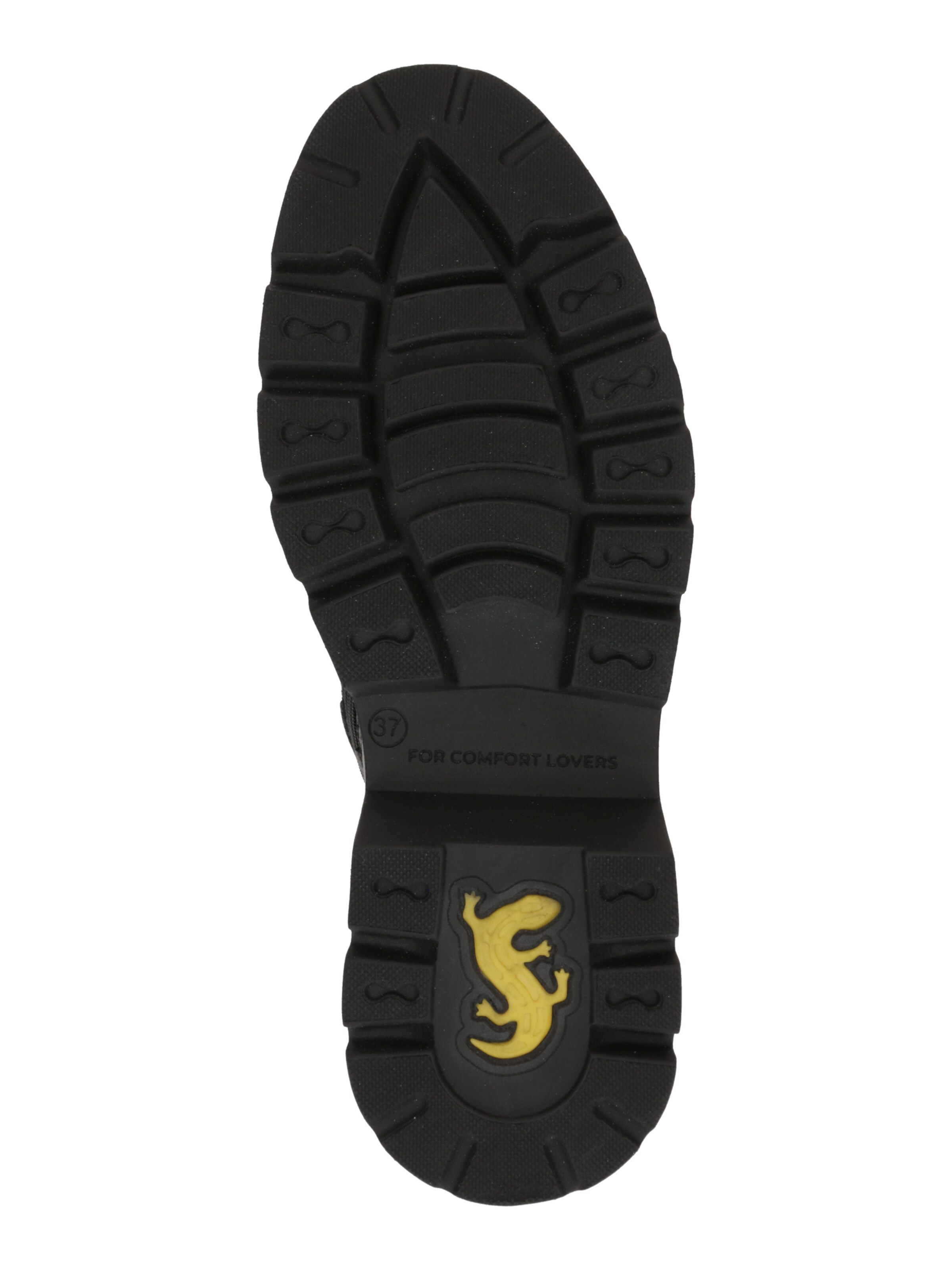 SALAMANDER Μποτάκι με κορδόνια σε μαύρο