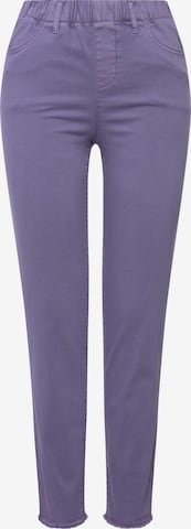 Coupe slim Jean LAURASØN en violet : devant