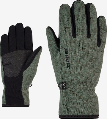 ZIENER Athletic Gloves 'LIMAGIOS' in Green: front
