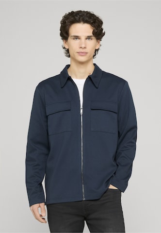 Fit confort Chemise 'Nello' INDICODE JEANS en bleu : devant