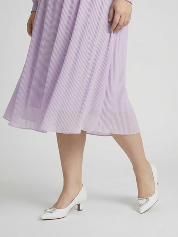 Guido Maria Kretschmer Curvy Mekko 'Kate' värissä lila