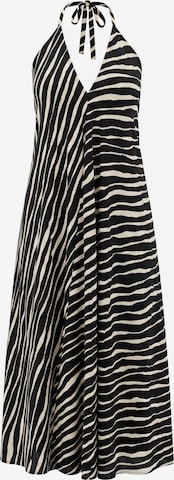Robe d’été 'Jungle Bloom' Shop Karey en noir : devant