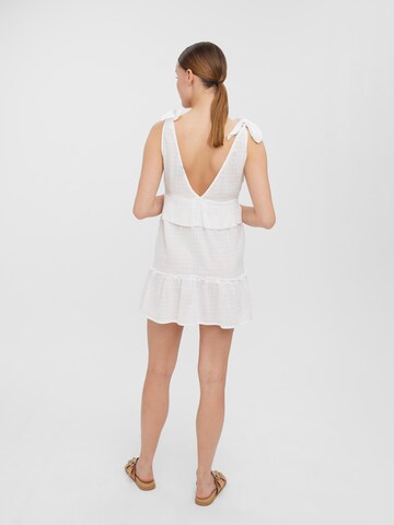 VERO MODA - Vestido de verão 'VIOLA' em branco