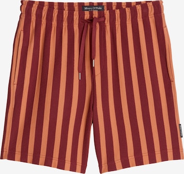 Marc O'Polo Regular Shorts in Orange: Vorderseite