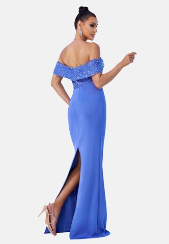 Moda Minx Avondjurk in Blauw