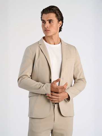 Lindbergh - Ajuste estrecho Chaqueta tipo saco para negocios en beige