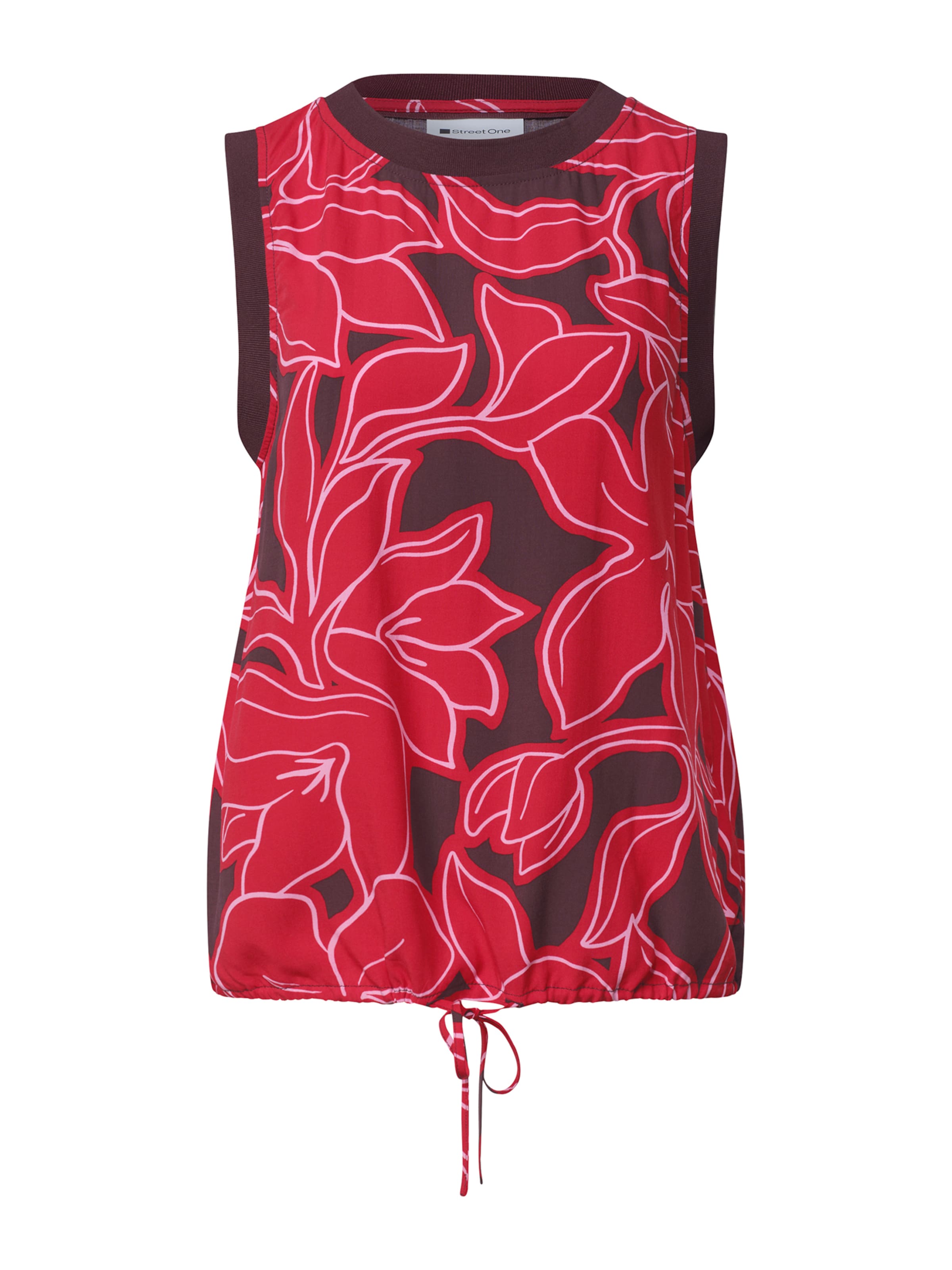 STREET ONE Blouse in Red: front