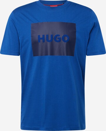 HUGO T-Shirt 'Dulive222' in Blau: predná strana