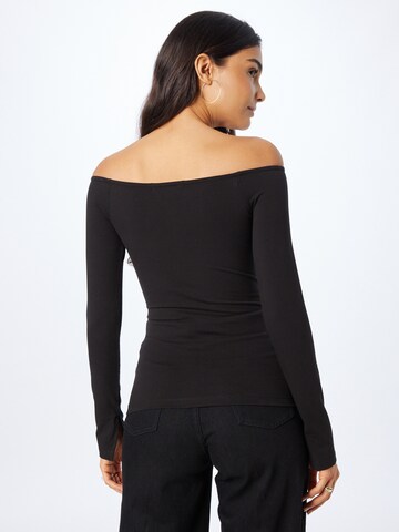 T-shirt 'Bardot' Calvin Klein en noir
