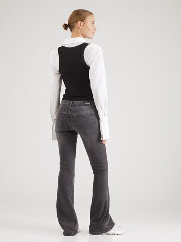 Dr. Denim Flared Jeans 'Kily' in Grey