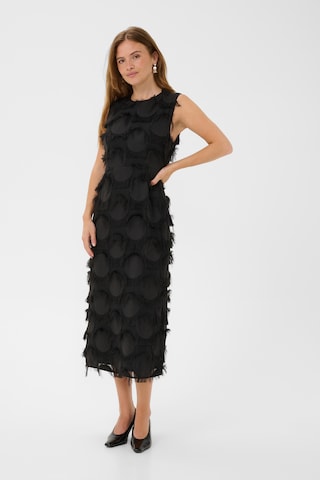 CULTURE - Vestido 'CUJavina' em preto: frente