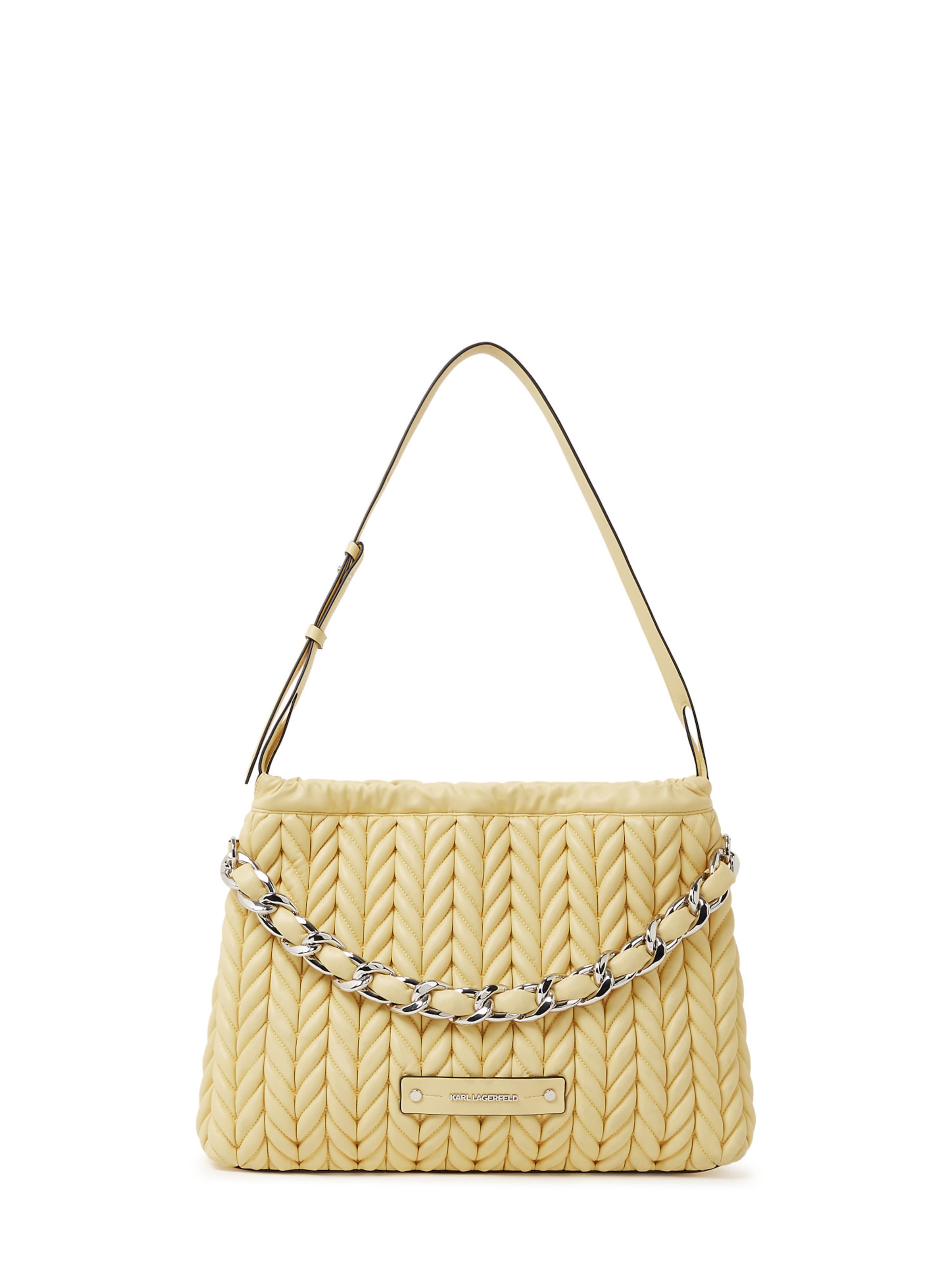 Karl Lagerfeld Torba na ramię w kolorze żółty: przód